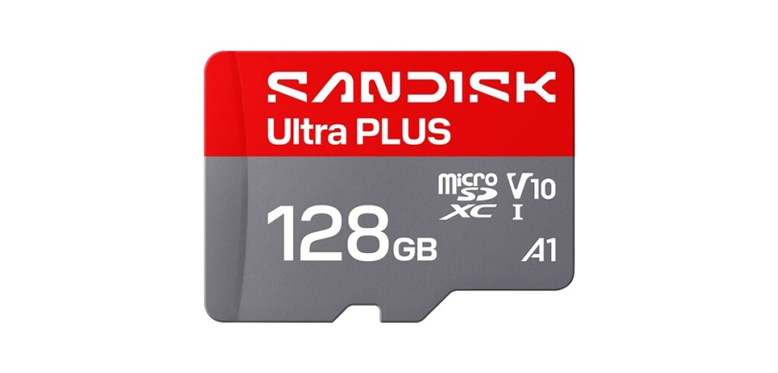 Carte mémoire micro SD Sandisk Ultra Plus 128 Go UHS-I