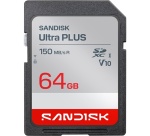 Carte mémoire SD Sandisk SDXC Ultra PLUS 64 Go UHS-I
