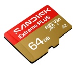 Carte mémoire micro SD Sandisk Extreme Plus 64 Go UHS-I