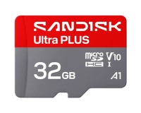 Carte mémoire micro SD Sandisk Ultra Plus 32 Go UHS-I