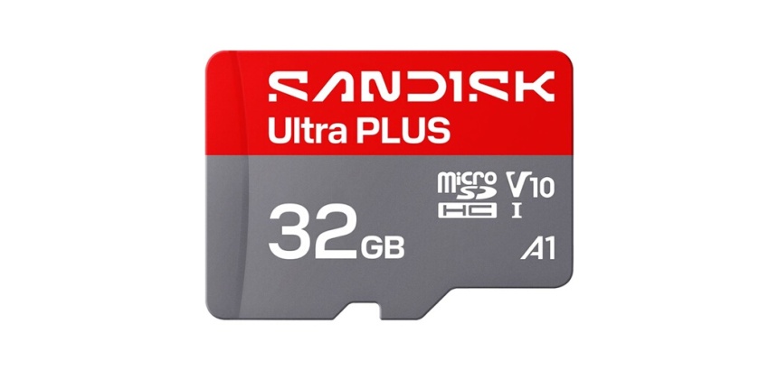 Carte mémoire micro SD Sandisk Ultra Plus 32 Go UHS-I