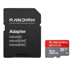 Carte mémoire micro SD Sandisk Ultra Plus 32 Go UHS-I