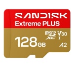 Carte mémoire micro SD Sandisk Extreme Plus 128 Go UHS-I