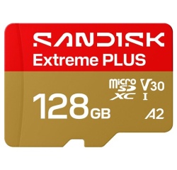 Carte mémoire micro SD Sandisk Extreme Plus 128 Go UHS-I