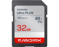 Carte mémoire SD Sandisk SDHC Ultra Plus 32 Go UHS-I