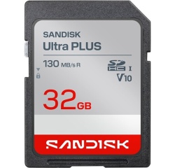 Carte mémoire SD Sandisk SDHC Ultra Plus 32 Go UHS-I