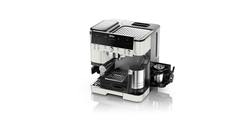 Machine à café à grain Ninja Luxe Café ES655EU Argent