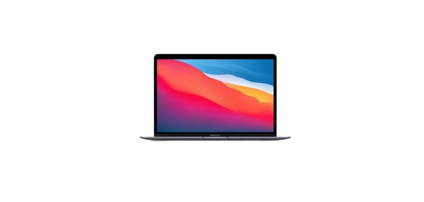 MacBook Apple Air 13" 256 Go SSD 8 Go RAM Puce M1 Gris 2020 Reconditionné