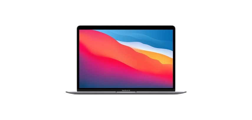 MacBook Apple MacBook Air 13'' 256 Go SSD 8 Go RAM Puce M1 CPU 8 cœurs GPU 7 cœurs Gris sidéral 2020 Reconditionné par Lagoona Grade A