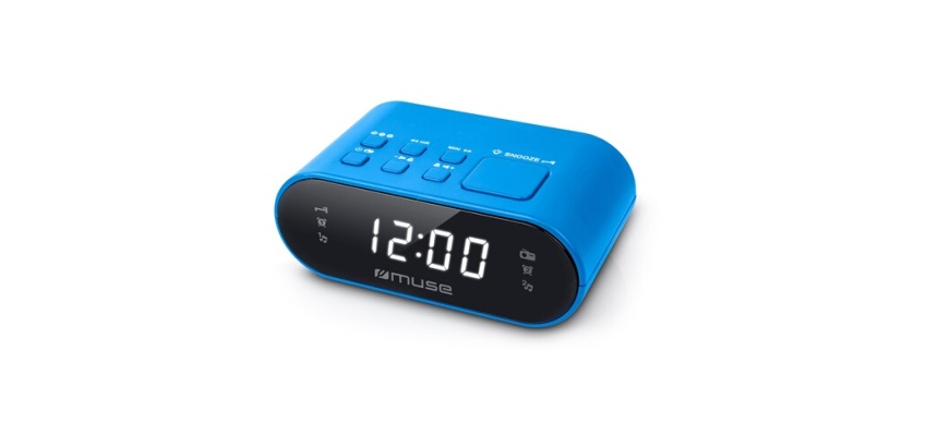 Radio-réveil Muse M-10 BL Bleu