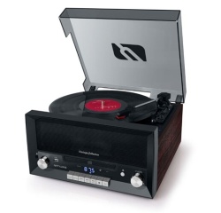 Chaine HiFi Muse Chaine micro systeme CD avec platine MT-116 WS Noir