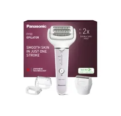 Epilateur électrique Panasonic ES-EY30AV503 avec 2 têtes incluses Wet & Dry