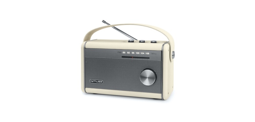 Radio Muse portable Bluetooth M-098 SC FM Beige