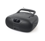 Radio Muse portable Bluetooth MD-208 FM avec lecteur CD Noir