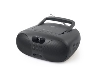 Radio Muse portable Bluetooth MD-208 FM avec lecteur CD Noir