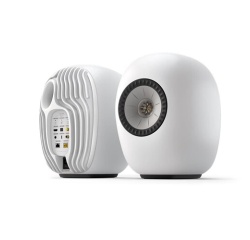 Enceinte connectée Hifi Kef LS Luxe Blanc Minéral vendues par paire