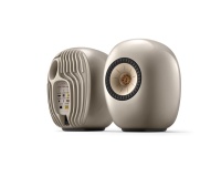 Enceinte connectée Hifi Kef LS Luxe Titane Nacré vendues par paire