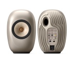 Enceinte connectée Hifi Kef LS Luxe Titane Nacré vendues par paire