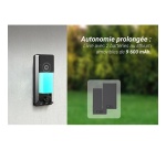 Visiophone Ezviz Kit sonnette vidéo connectée EP8 Ultra Extérieur Noir