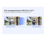 Visiophone Ezviz Kit sonnette vidéo connectée EP8 Ultra Extérieur Noir
