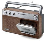 Radio Muse cassette portable M-152 WS FM avec enregistreur Marron