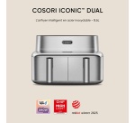 Friteuse sans huile Cosori Iconic Dual 8.6L Silver