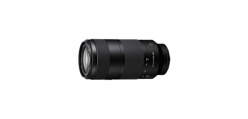 Objectif zoom Sony Plein Format FE 100-400 mm f/5.6-8 OSS Noir pour Monture Sony E