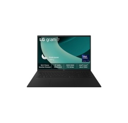 PC portable Lg gram 17Z90TL 17" QHD+ 60 Hz Copilot+PC Intel Core Ultra 7 32 Go RAM 1 To SSD Noir Obsidien