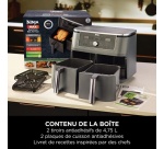 Friteuse sans huile Ninja Foodi MAX DualZone DZ400EU 9,5L Gris Reconditionnée