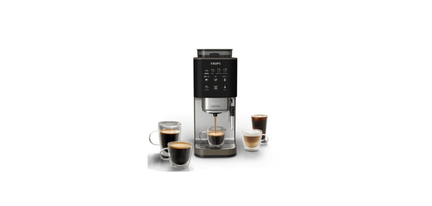 Machine à café à grain Krups SA403BE0 Coffee Crush Experience Taupe
