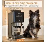 Machine à café à grain Krups SA403BE0 Coffee Crush Experience Taupe