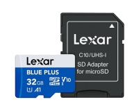 Carte mémoire micro SD Lexar Blue Plus 32 Go UHS-I
