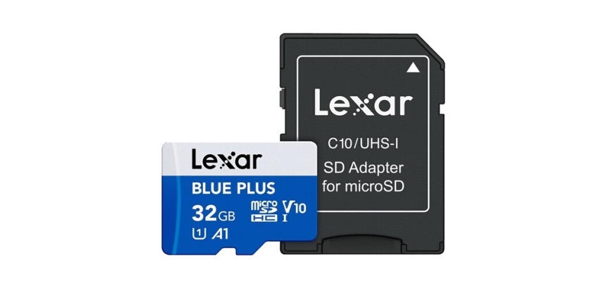 Carte mémoire micro SD Lexar Blue Plus 32 Go