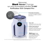 Purificateur Shark NeverChange HP072EU Violet