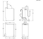 Lave-linge top Aeg LTR8C7313DS Gris