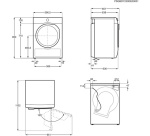 Sèche-linge pompe à chaleur Aeg TR83A9PB Blanc