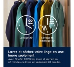 Lave-linge séchant Electrolux EWW7156CB Blanc