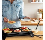 Crêpière Tefal CREP'PARTY CREPIERE ELECTRIQUE 6 Personnes, Revêtement Antiadhésif PY55E810