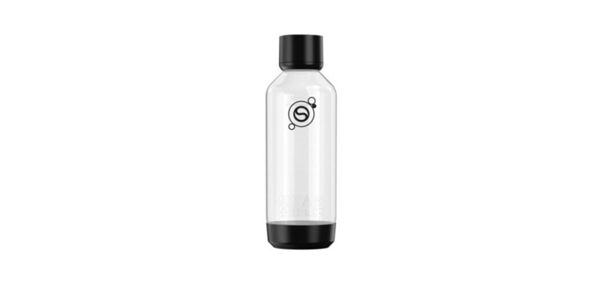 Accessoire machine à soda Sodastream Bouteille 1 L Lave Vaisselle Refresh Noir