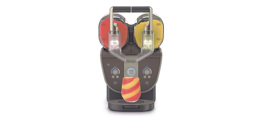 Sorbetière Ninja SLUSHi Twist FS702EU Machine à granités Mocha