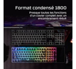Clavier Hyper X mécanique gaming filaire Azerty Origins 2 1800 Noir