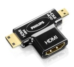 Câble et Connectique Philips Adap HDMI-Mini/Micro Noir