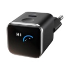 Chargeur pour téléphone mobile Anker avec écran intéractif Nano 45 W USB Type C Noir