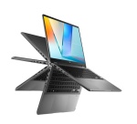 PC Hybride / PC 2 en 1 Asus Vivobook 14 Flip TP3407SA-DRSG258W 14" OLED WUXGA 60 Hz Ecran tactile Intel Core Ultra AI 5 16 Go RAM 512 Go SSD Gris mat