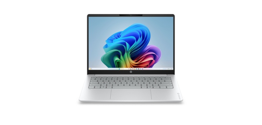 PC portable Hp OmniBook 3 Next Gen AI 14-hs0003nfx 14" OLED Copilot+PC Intel Core Ultra 5 16 Go RAM 512 Go SSD Argent glacier