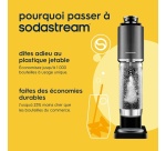 Machine à soda et eau gazeuse Sodastream Machine Fresh Plus Noire