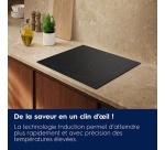 Plaque induction Electrolux DAB60320CL Noir Mat