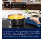 Plaque induction Electrolux DAB60320CL Noir Mat