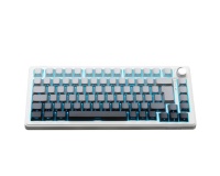 Clavier The G-lab triple mode mécanique gaming sans fil Azerty Keyz Elite 300 Dégradé Blanc