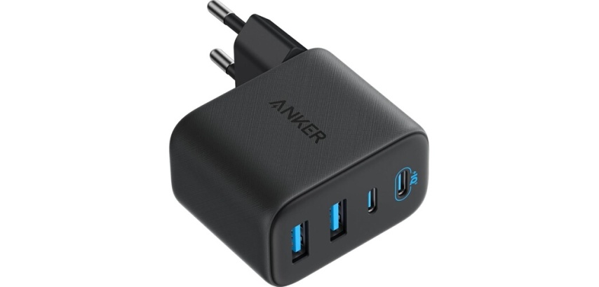 Chargeur pour téléphone mobile Anker 2 USB-C 2 USB-A 50 W Noir pour 4 appareils